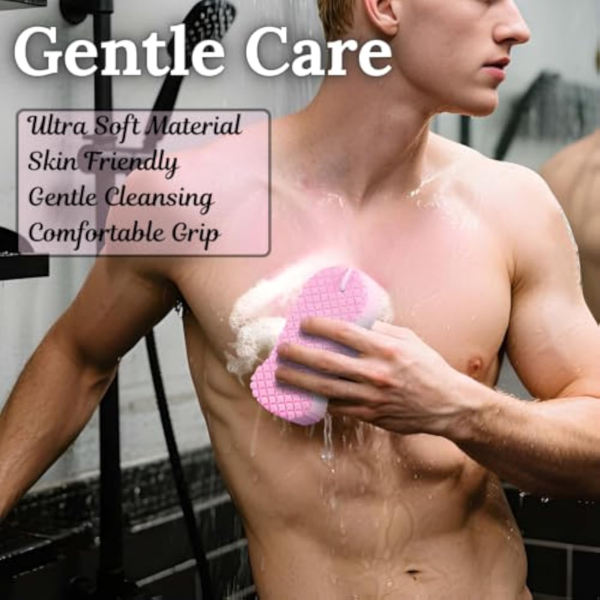 Pack of 2 Super Soft Bath Sponge for Kids & Babies, Gentle Bathing