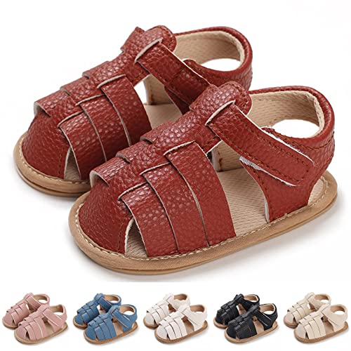 Spring And Summer Children Baby Toddler Shoes Boys And Girls Sandals Round Toe Flat Bottom Water Shoes for Big Boys3
