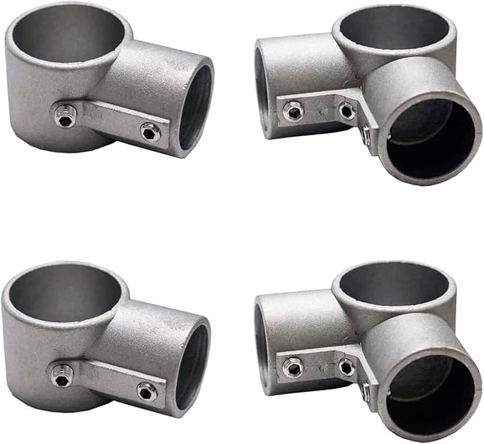 Express KitchQuip Heavy Duty Aluminum Brace Socket for Work Tables | 4 Piece Set