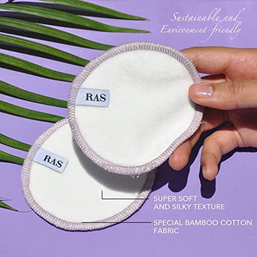 Image of RAS Luxury Oils Reusable Bamboo Cotton Facial Pads