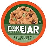 Cookie Jar Mint Chocolate Chip Flavored Coffee, Recyclable Pods, 2.0 Keurig K-Cup Compatible, 40...