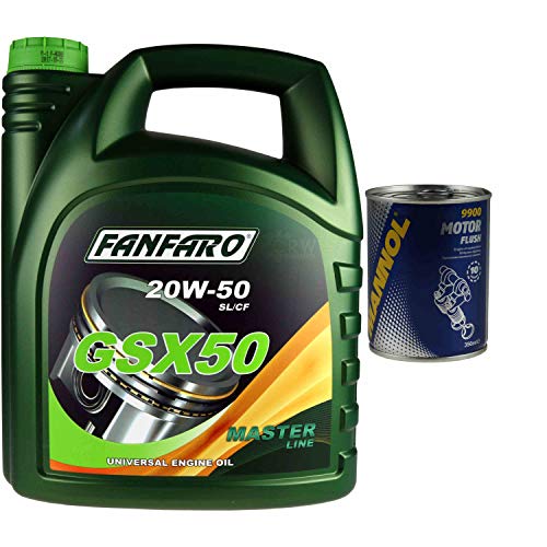 FANFARO GSX 50 20W-50 API SL/CF - Aceite para motor (5 L)
