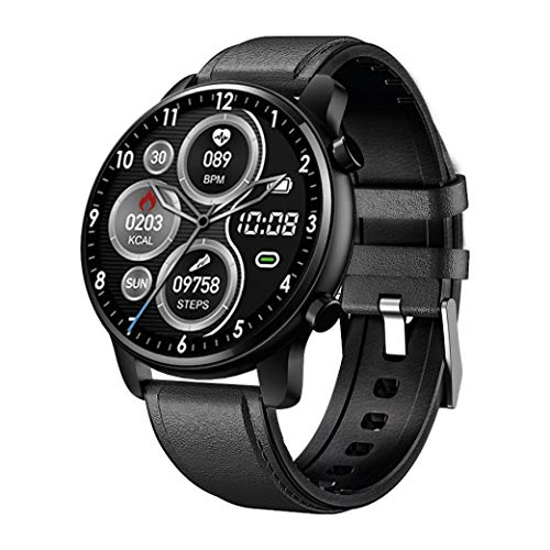 Image of TOUCHMATE Fitness Smart Watch with 1.3 inch Sharp Touch IPS Screen, Blood Oxygen meter, Phone Calling, Pedometer, Notifications, Health Monitoring, Activity Tracker & Waterproof IP67 (TM-SW600)