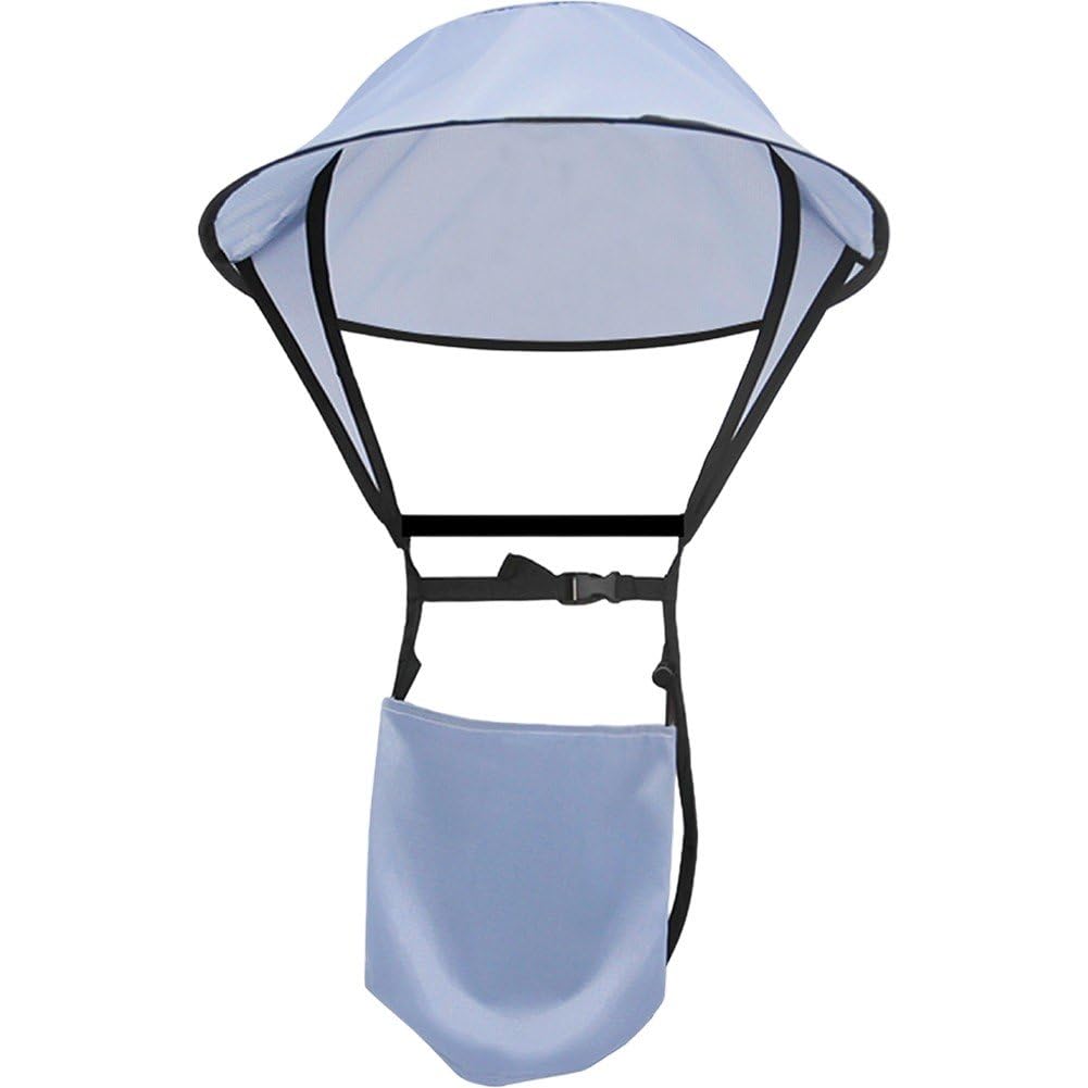 Casiler Portable Muslim Prayer Sun Hat - Lightweight Folding Sunshade Headwear for Ramadan Hajj Outdoor Prayers & Travel
