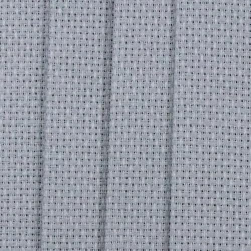 Image of KCS 4 /6 pc of 12 inch x 18 inch 30cmx45cm 16CT Counted Cotton Aida Cloth Cross Stitch Fabric (Light Grey, 4 pc)