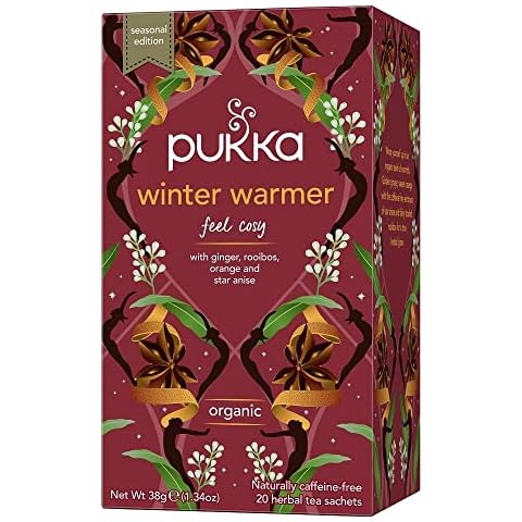 Pukka Seasonal Edition Winter Warmer Herbal Tea Cover