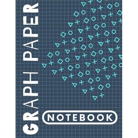 Graph Paper Notebook: Grid Paper for Teachers Students and Professionals, University, College, School, Math and Engineering, 110 Pages Cover