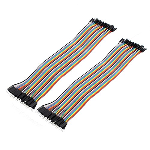 Aexit 2Pcs Accesorios Audio Video 30cm Jumper Cable miniatura 1