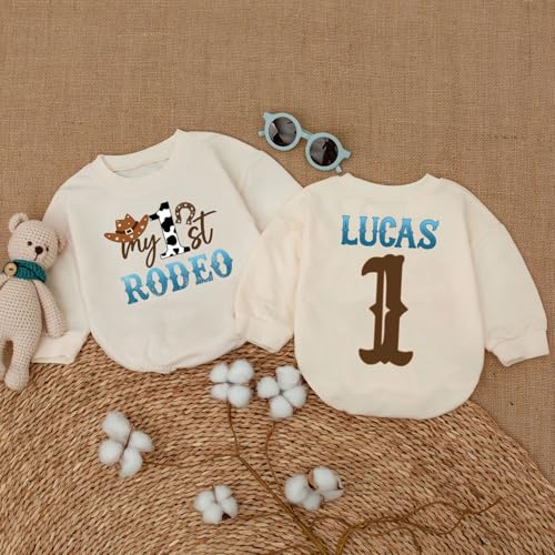 Personalized Birthday Space One Boy Bubble Romper, Custom First Trip Around The Sun First Birthday4