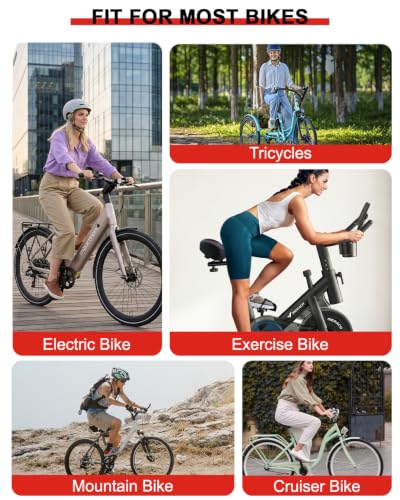 Oversized Dual Shock Bike Saddle