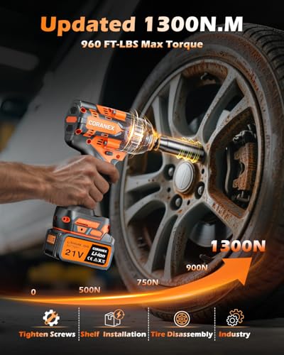 CORANEX 1300N.m Impact Wrench