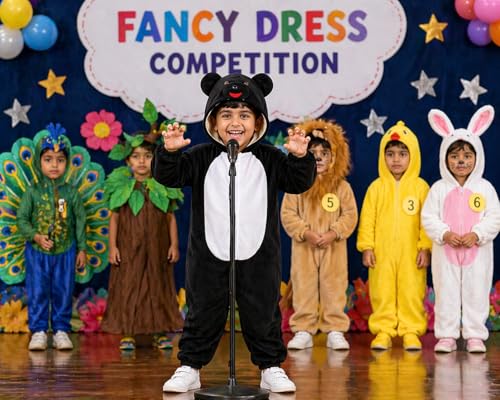 Image of udra Fancy Dress Animal costumes for kids animal dress for boys & girls fancy dress competition school events function for age group 3 to 8 yrs