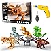 Littleboyny Dinosaurier Montage Spielzeug, 6 Stück DIY Dinosaurier Spielzeug mit Werkzeugen, Dinosaurier Geschenk für Jungen Mädchen 3 4 5 Jahre Geburtstagsgeschenk
