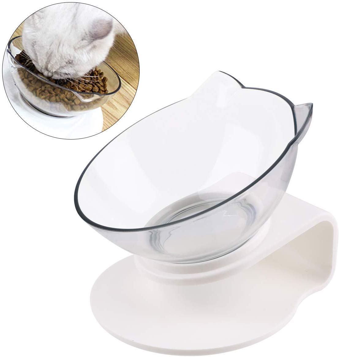 Buy Cat with Stand Cat Feeders Food and Water s Reduce Neck Pain for