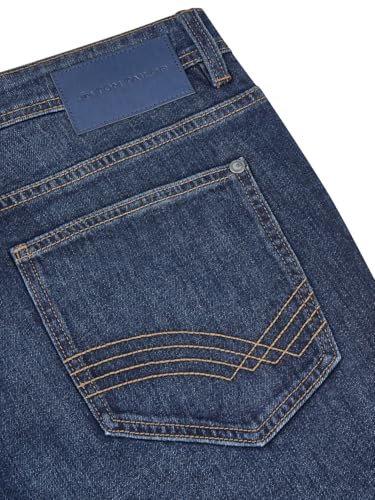 TOM TAILOR Jeans Herren Stretch Regular Slim Fit Josh Jeanshose Hose Denim, Länge:30L, Farbe:Blue Denim Dark Wash (10134), Weite:32W 4