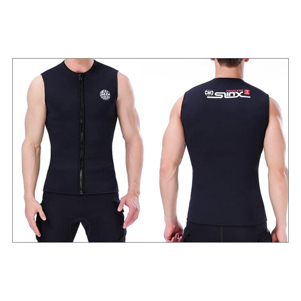 Muta in neoprene da 3 mm per immersioni subacquee da donna e uomo maglia calda Rash Guard 4XL