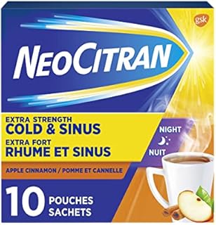 NeoCitran Extra Strength Cold & Sinus Medicine for Headache, Pain and Sinus Relief