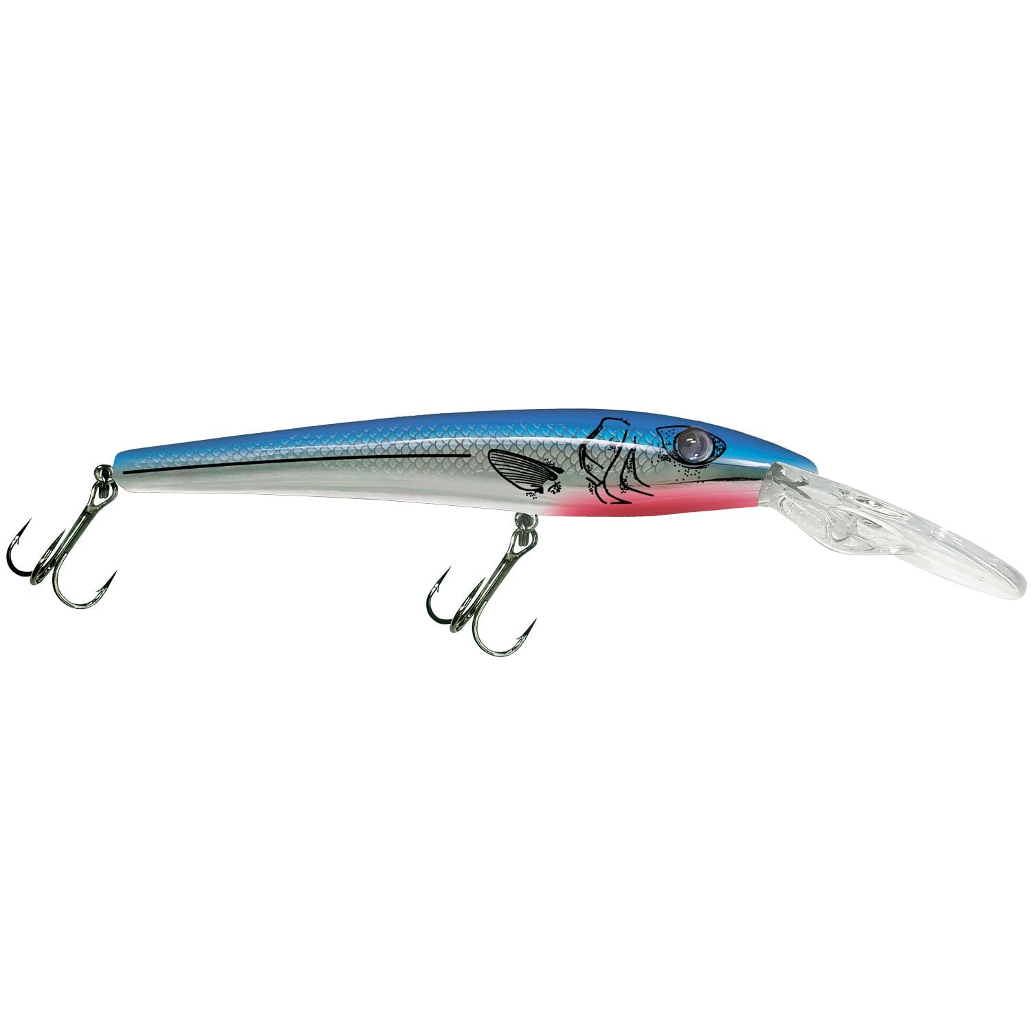 900 Series Reef Stalker Jr Chrome Blue