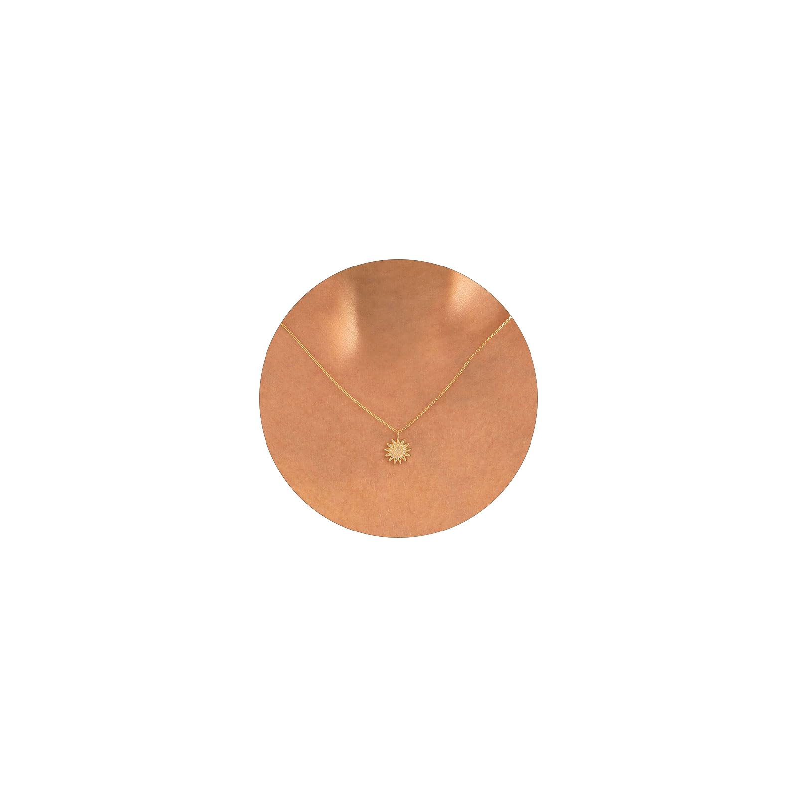 HANLI14K Gold Plated Necklaces for Women - Dainty Butterfly, Star of David, Moon and Star, Sun, Lotus, Infinity, Hummingbird, Bee Pendant Designs - Elegant Jewelry for Women