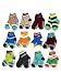 Dimore® 12-Pack Baby Boy's Socks Gift Set Socks-have Non-skid Particles