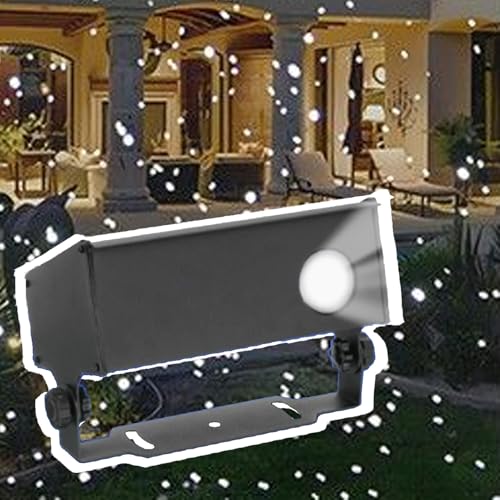 Projektor światła laserowego, zewnętrzny wodoodporny reflektor IP68 z pilotem zdalnego sterowania, wielokolorowy dynamiczny blask do ogrodu, na taras, imprezę i dekorację bożonarodzeniową