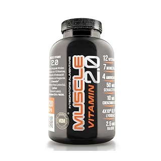 Net Integratori MUSCLE VITAMIN 2.0 multivitaminico per energia e recupero muscolare 120cps