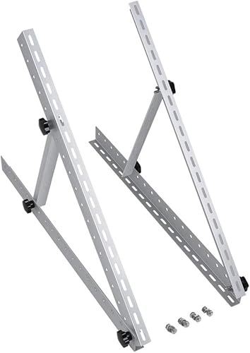 Miniatura 2 de Renogy Soportes de montaje en panel solar ajustables de 28 pulgadas y sellador de regazo autonivelante Dicor 501LSW-1 Epdm, tubo de 10.3 onzas,