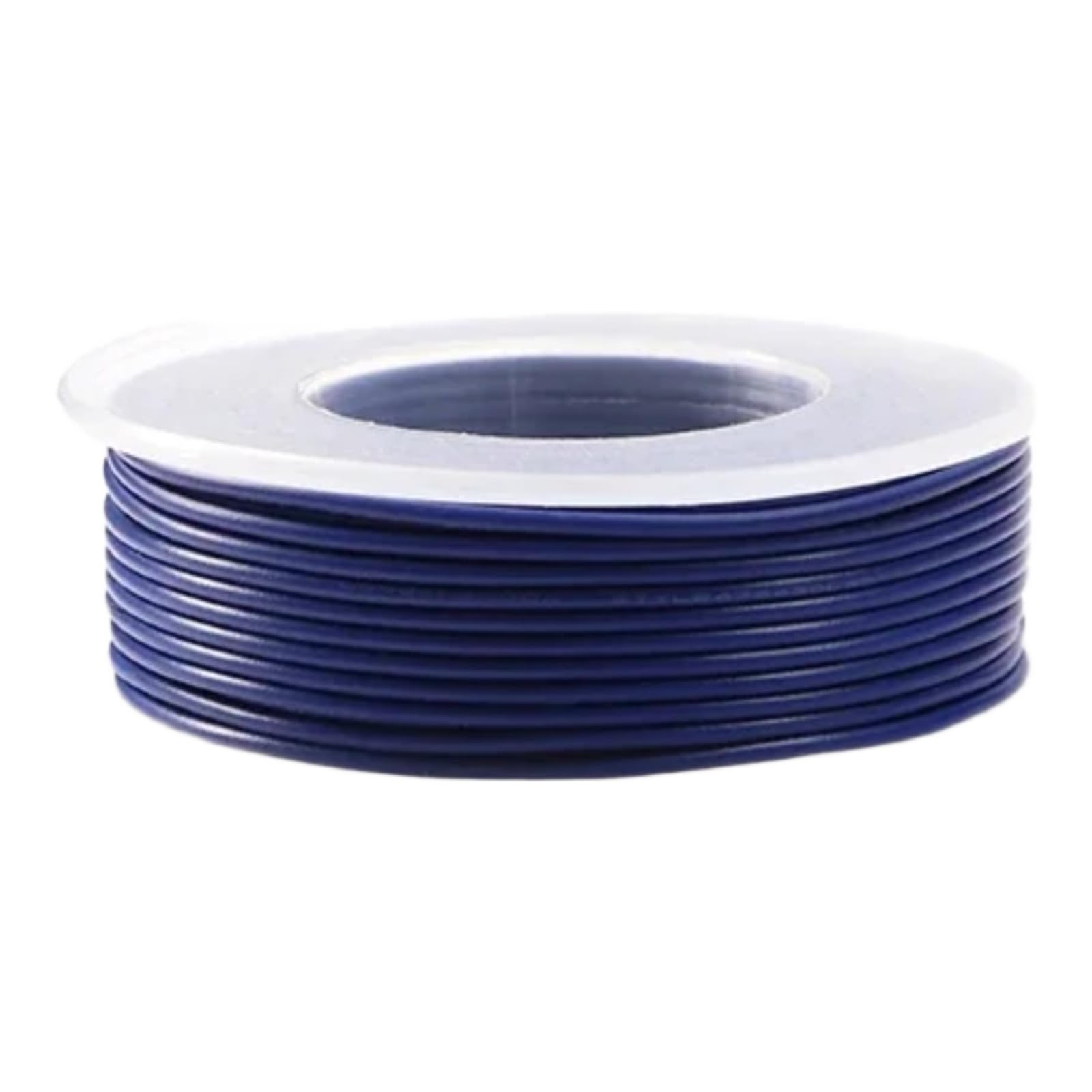 30/28/26/24/22/20/18/16AWG 600V izolowane kable miedziane z gumy silikonowej (niebieski, 1 rolka; 30AWG 15 m na rolkę)