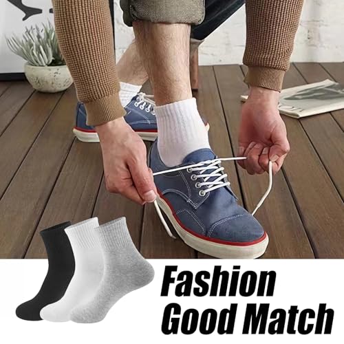 10 Pairs Mini Crew Socks，Athletic Socks Quarter Ankle Socks for Men and Women4