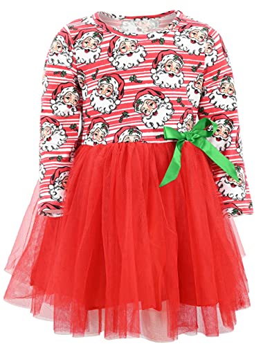 Image of Girls Long Sleeve Tulle Tutu Dresses for Kid and Toddler