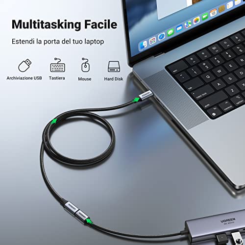 UGREEN Cavo USB C Prolunga, Cavo USB C 3.1 Gen 2