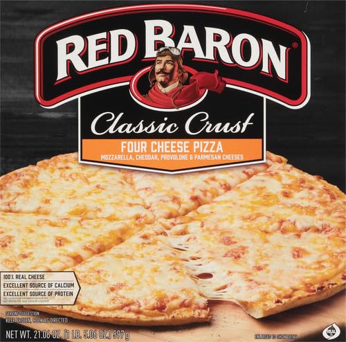 Red Baron Classic Four Cheese Pizza Frozen 21 06 Oz — view 3