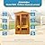 Xmatch Far Infrared Wooden Outdoor Sauna, 2-Person Size 1750W, 9 Low EMF Heaters, 10 Minutes Pre-Warm up, Time and Temp Pre-Set, 2 Bluetooth Speakers, 2 LED Reading Lamp and 2 Chromotherapy Lights