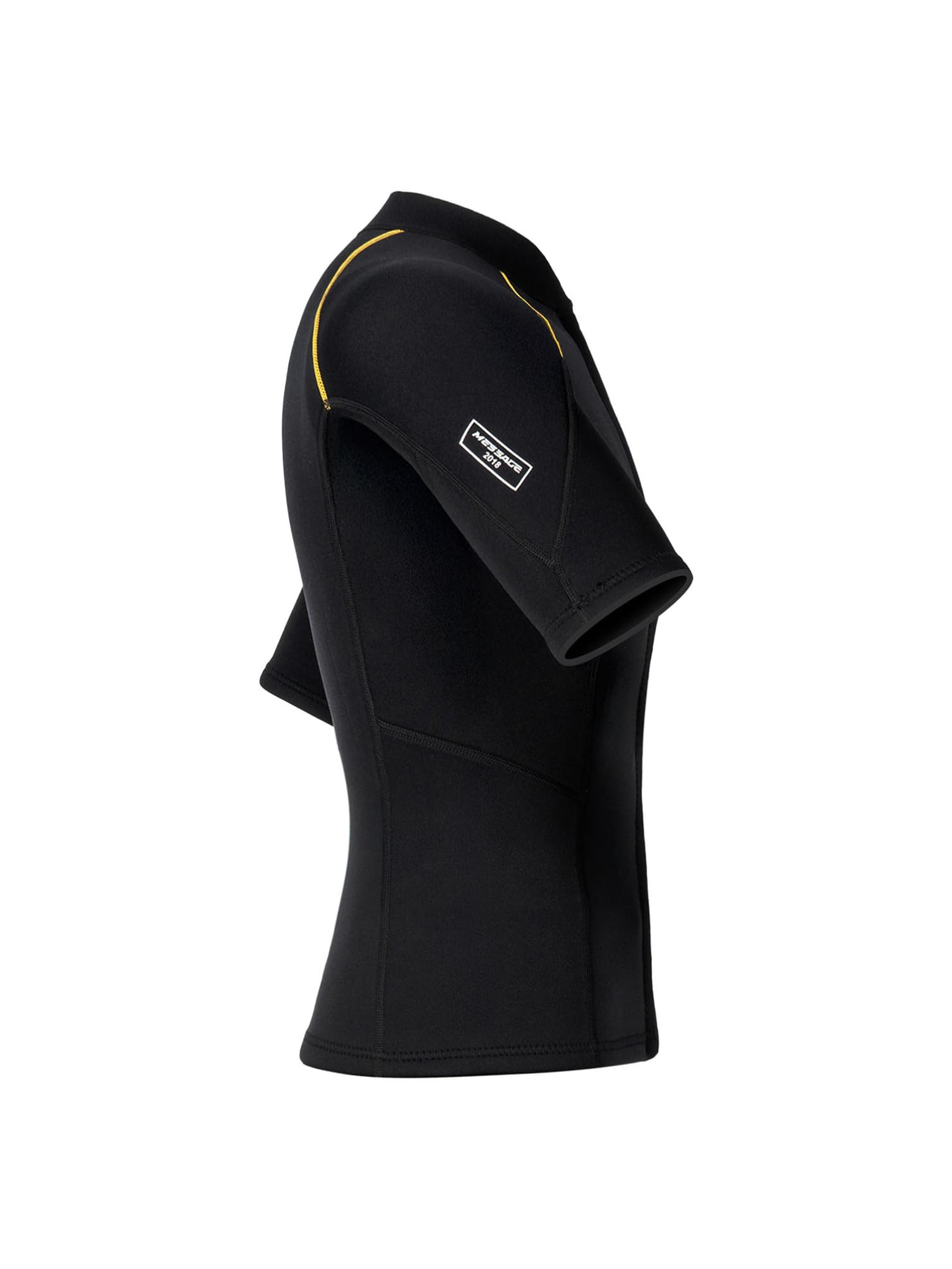inhzoy Herren Neoprenanzug Jacke 1.5mm Kurzarm Warmhalten Top Mit Frontreißverschluss Für Schwimmen Tauchen Surfen Schnorcheln