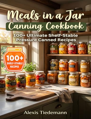 Meals in a Jar Canning Cookbook: 100+ Ultimate Shelf-Stable Pressure Canned Recipes