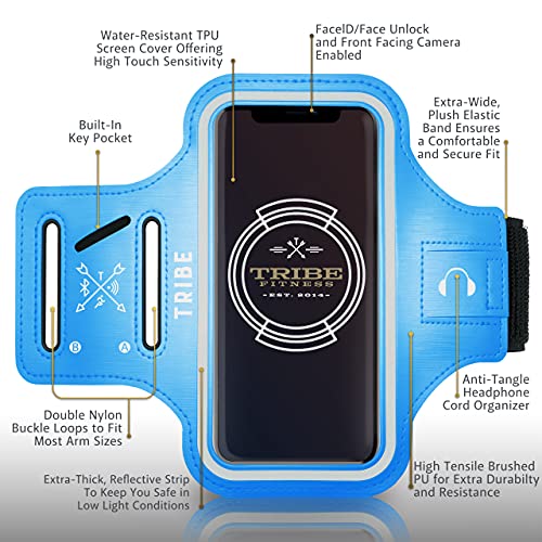 image for TRIBE Water Resistant Cell Phone Armband Case Running Holder for iPhon