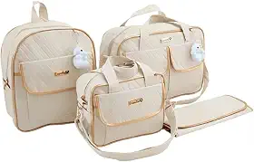 Kit Bolsa Maternidade com Mochila Menino/Menina