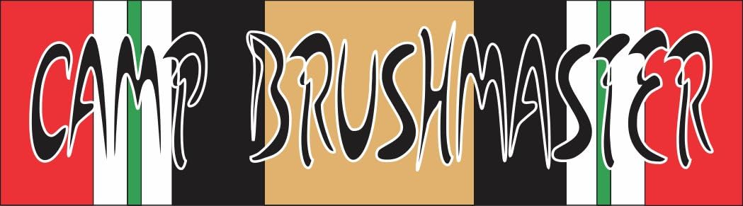 Camp BrushMaster Iraq 8 Inch Decal