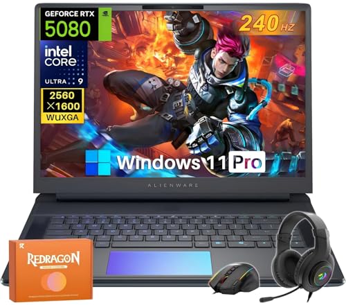 Dell Alienware 16 Aurora Gaming Laptop, Intel 7-240H,...