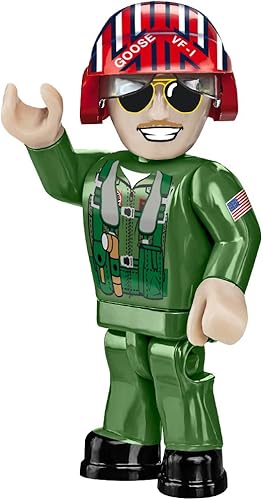 Miniatura 7 de COBI Top Gun F-14A Tomcat Fighter Plane - Juego de construcción a escala 1:48 de 754 piezas con figuras de Maverick y Goose