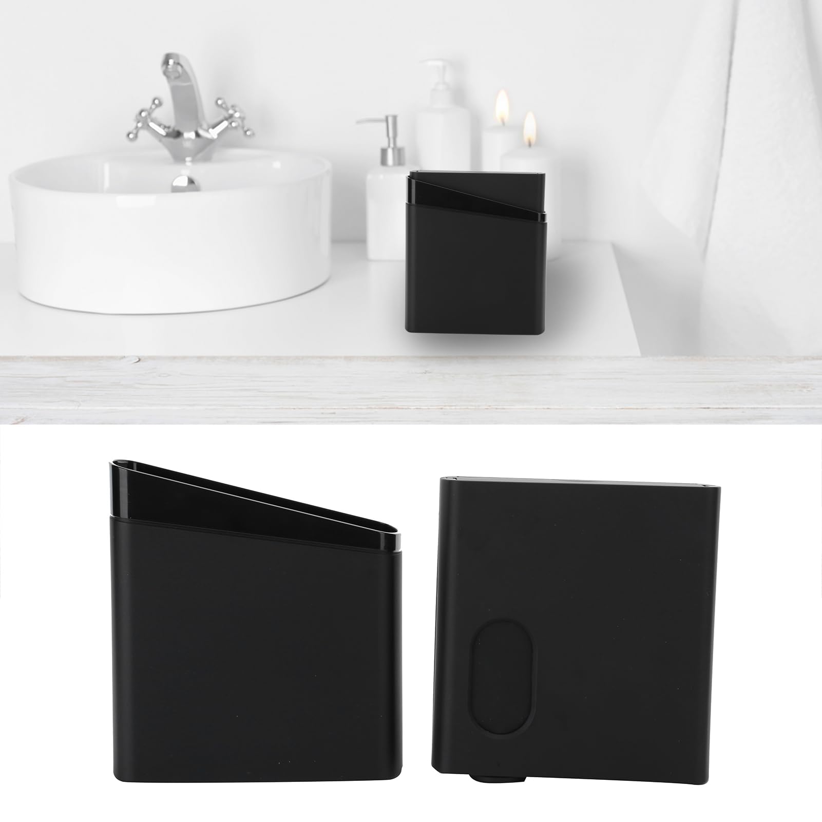 Zestaw do Pielęgnacji Jamy Ustnej Zestaw Podróżny ABS ze szczoteczką do Zębów Butelka Pasty Zębów Lustro 11,3 X 9,7 X 4 Cm Przenośny Organizer na Przybory Toaletowe Podróży Podróż Służbowa