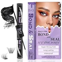 Wimpern Kleber B&Q Lash Bond and Seal 10ML Wimpern Extensions Kleber Lash Cocaïne Wimpernkleber für Wimpernverlängerung wimpernkleber 7 tage halt Lash Extension Glue und Siegeln (Bond &Seal,5+5ML)