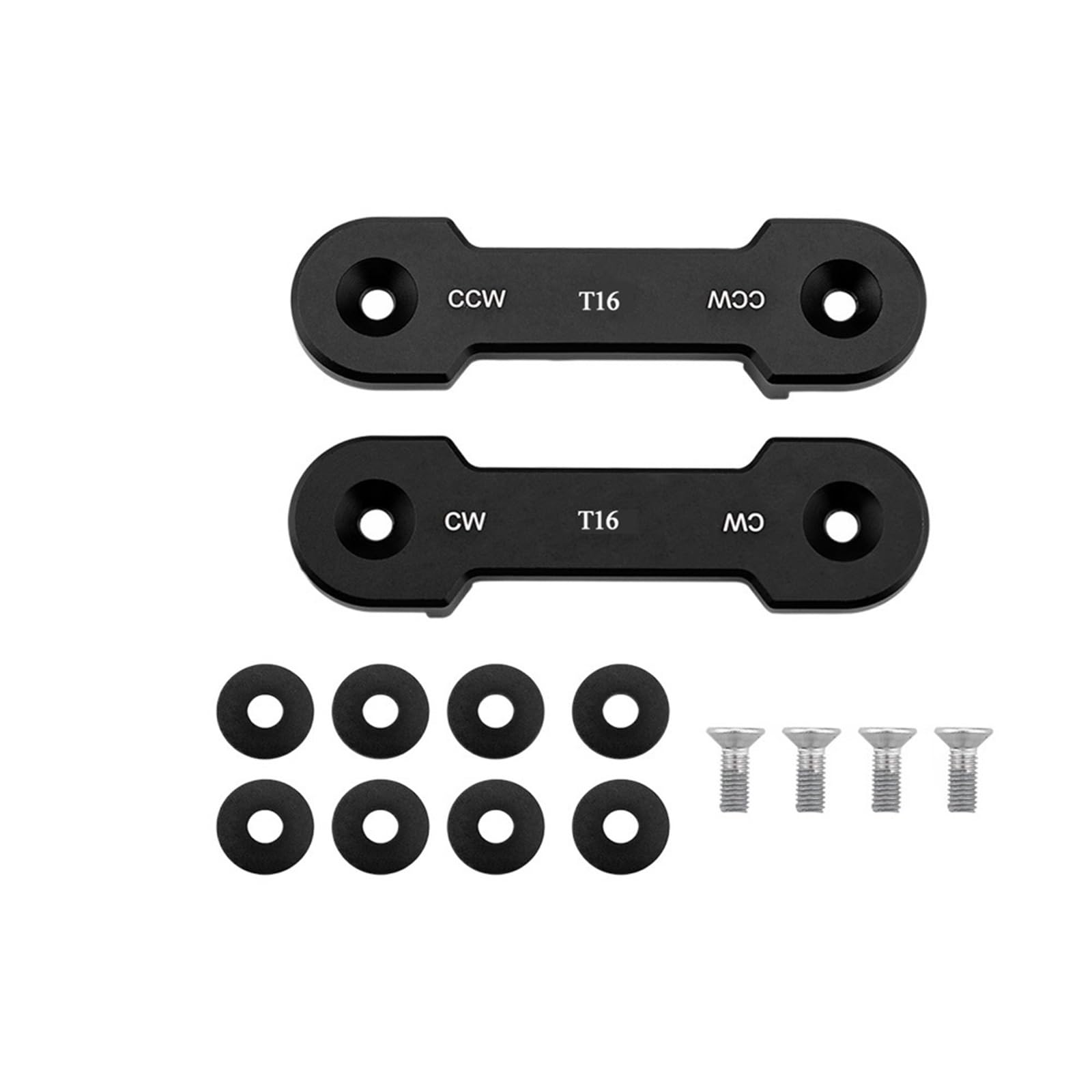 Hélice à pince avec kit de caoutchouc noir et blanc pour lames 3390 T16