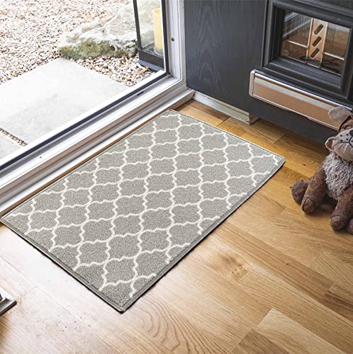 GULLAMBO Washable Door Mat Indoor, Non Slip Mat for Wooden Floor Front Door Mat, Super Absorbent Dirt Trapper - Image 3