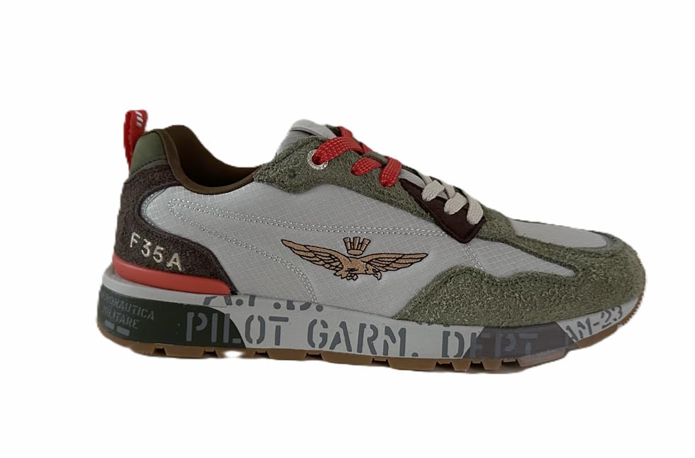 Aeronautica Militare Sneaker Green/Beige US25AR04 251SC276CT3546