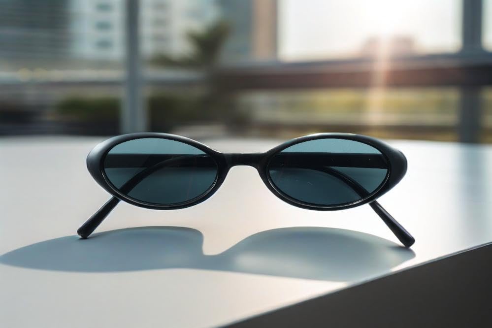 Polorized Women Sunglasses Retro Small Oval Trendy Sports Sun Glasses3