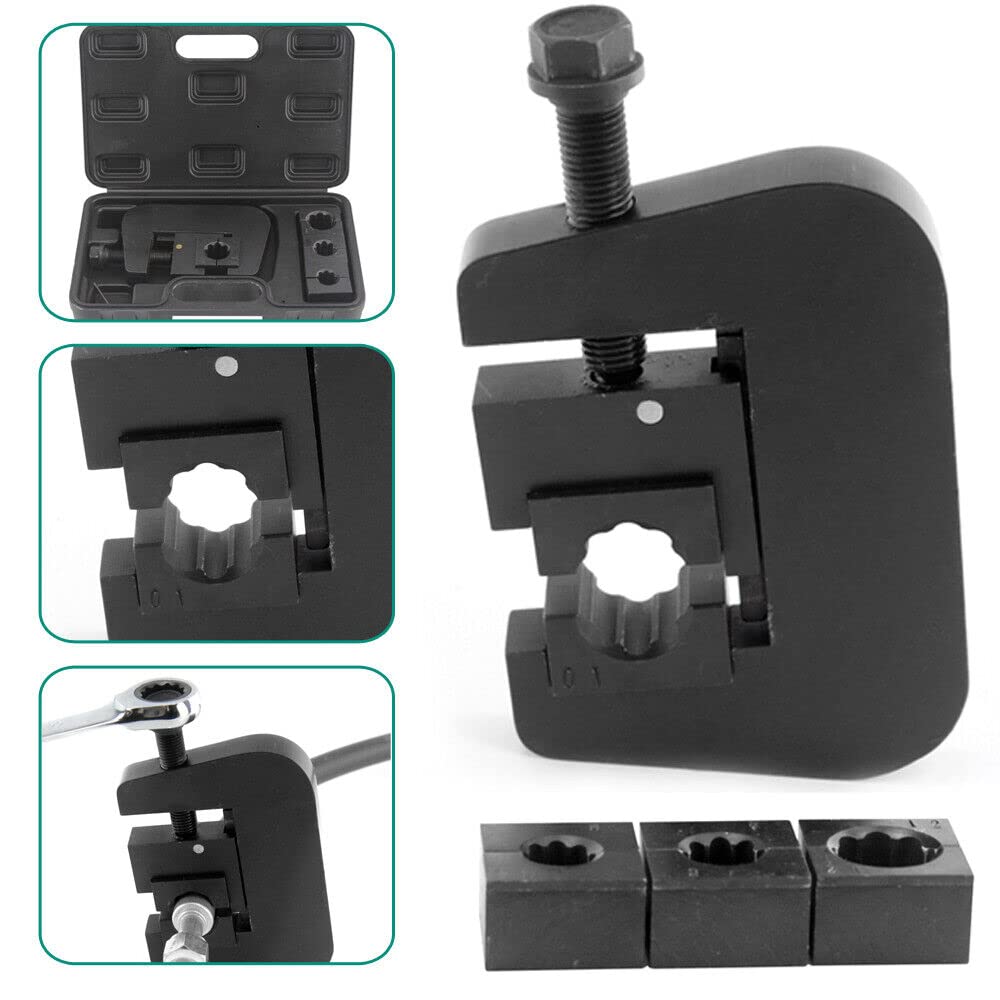Fs-7843b Manuelle Hydraulik Presszange, Crimper Schlauch Repariere Presswerkzeug Auto-Klimaanlagen Reparaturset, Zum Pressen Verschiedener Arten Von Automobil-Klimaschlauch-Presswerkzeugen