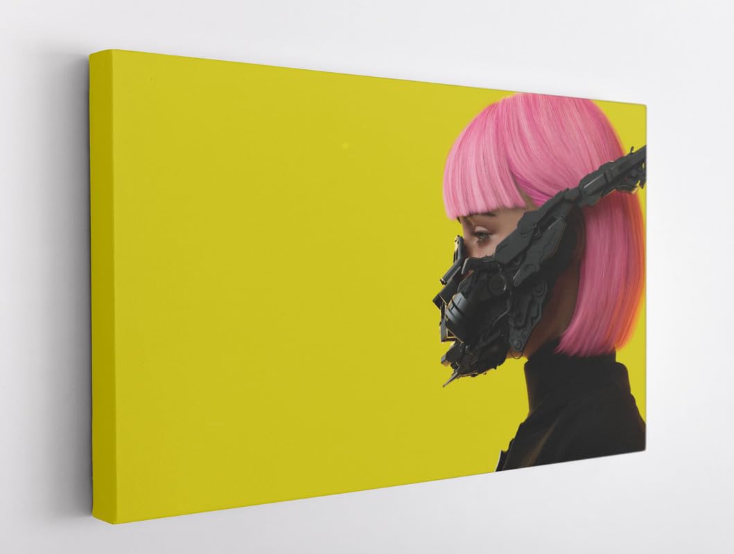BPA® Cyberpunk C Play Girl Canvas For Home And Office Décor (61x90)