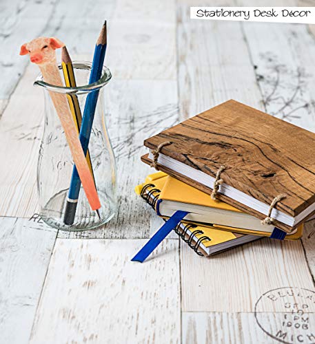 Planet Pens Pig Novelty Pen - Cute, Fun & Unique Kids and Adults Office Supplies Ballpoint Pen, Farm Animal Piggy Writing Pen Instrument For Cool Stationery School and Office Desk Decor Accessories - Thumbnail 5