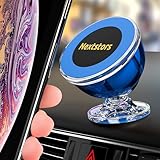 Car Phone Holder Truck Bracket Magnetic, GPS Holder - Adjustable 360 Degree Rotation from Dashboard Universal Car Mount Accessories Compatible With All Smartphones Cell Phone Devices 2019 Gift Blue